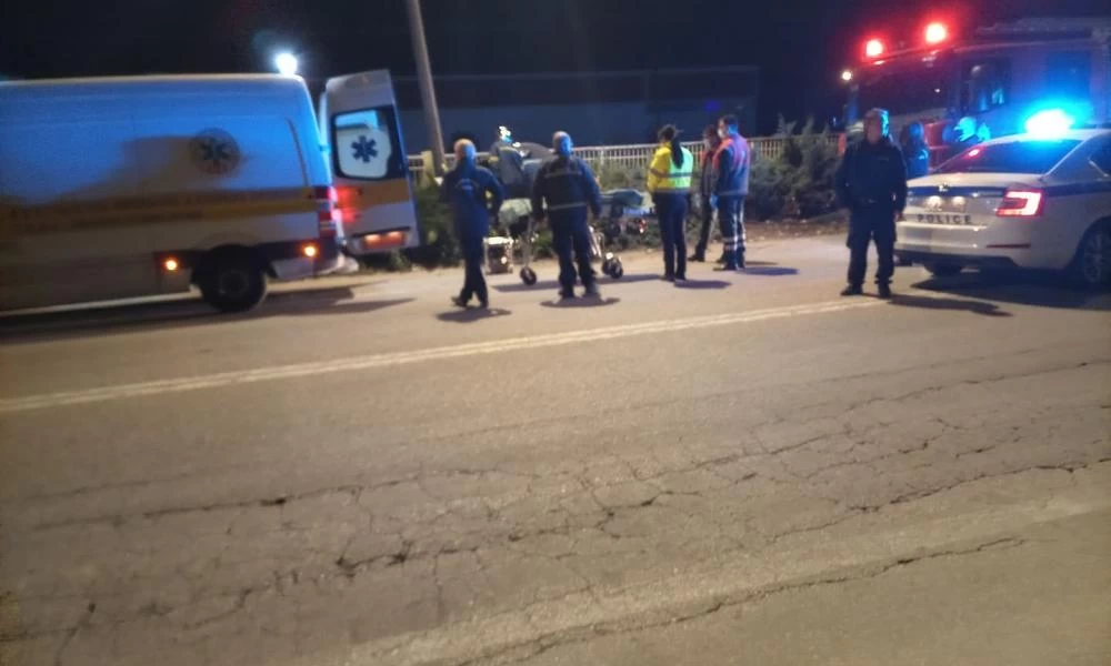 Σοκαριστικό τροχαίο ατύχημα στην Λάρισα με έναν νεκρό